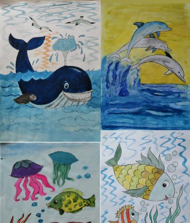 Рисунок на тему Всемирный день океанов