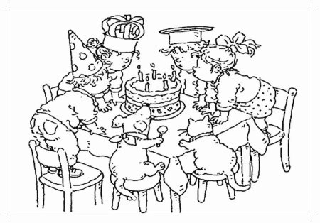 Стол мультяшный