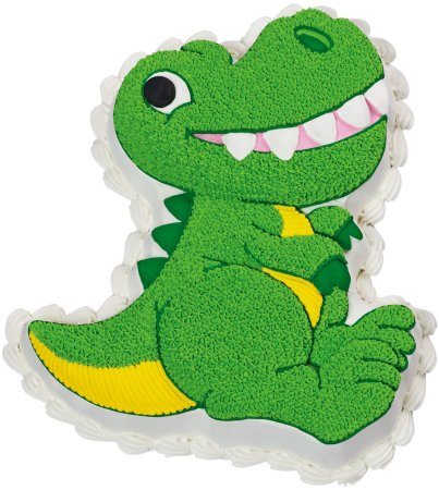 Торт с динозаврами