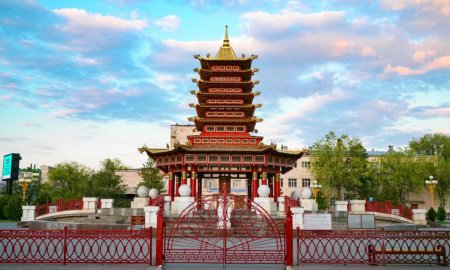 Элиста достопримечательности пагода семи дней