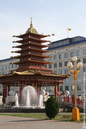 Культурный комплекс пагода семи дней Элиста