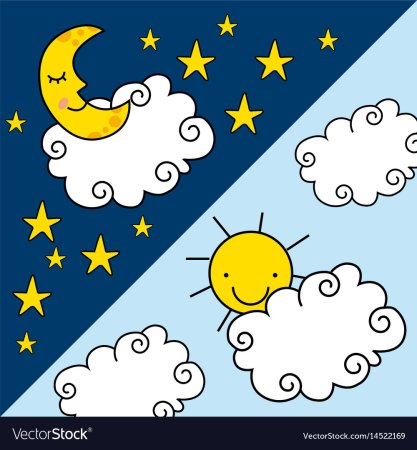 День и ночь для детей