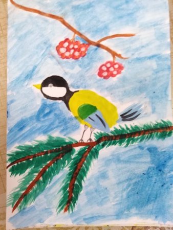 Рисунок ко Дню птиц