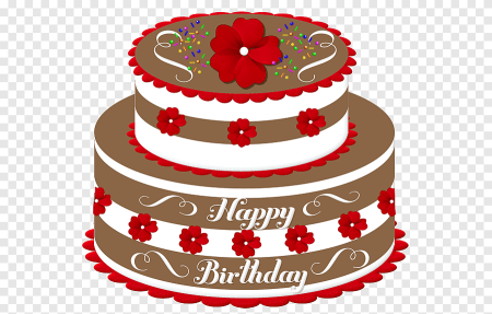 Рисунок торта на юбилей