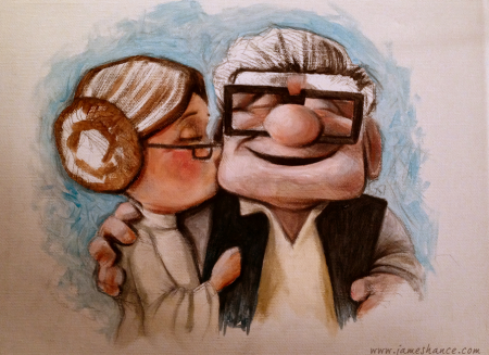 Изображение бабушки и дедушки