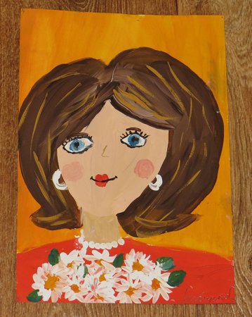 Портрет ко Дню матери