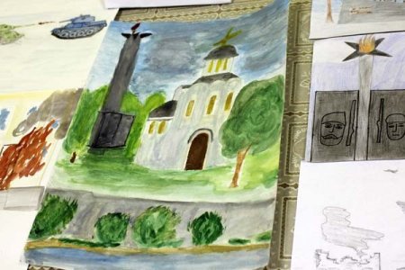 Рисунок ко Дню освобождения города