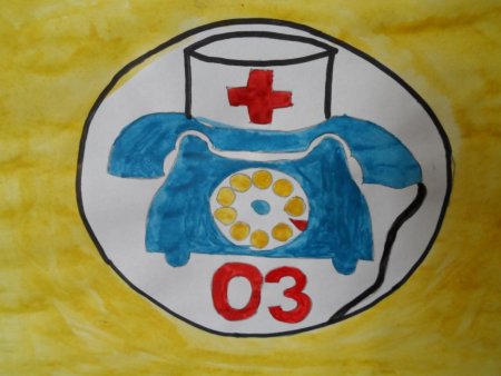 Детскиерисунуи к Дню медика