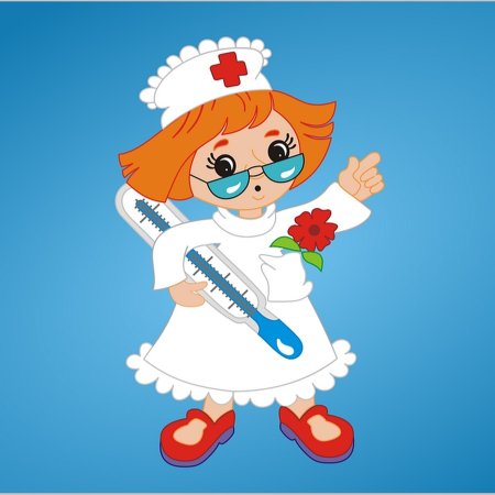 Веселая медсестра