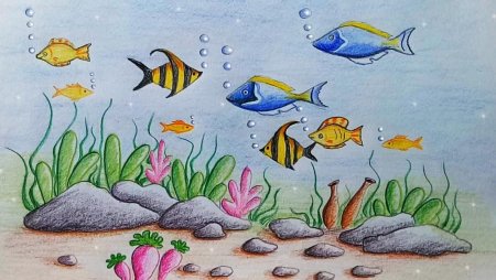 Рисование Морское дно