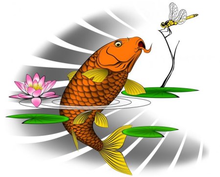 Карась мультяшный