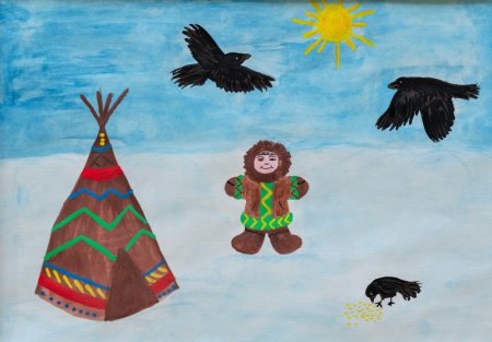 Поделка на Вороний день