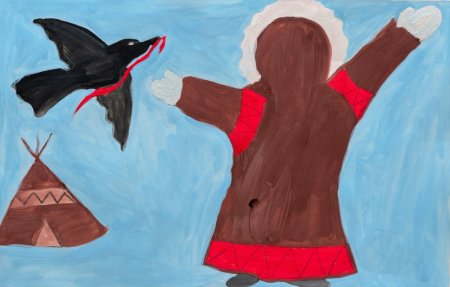 Поделка на Вороний день