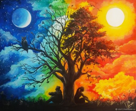 Картина день и ночь