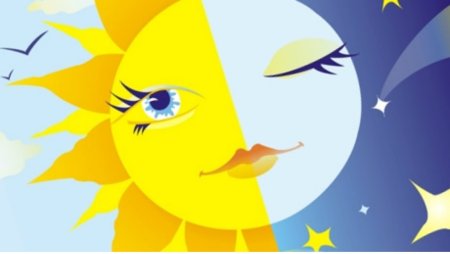 Сказочное объяснение смены дня и ночи