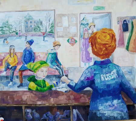 Юный художник рисунок