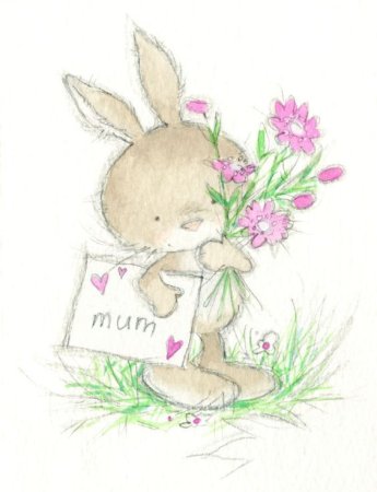 Милые открытки маме