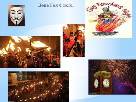 Guy Fawkes Day праздник