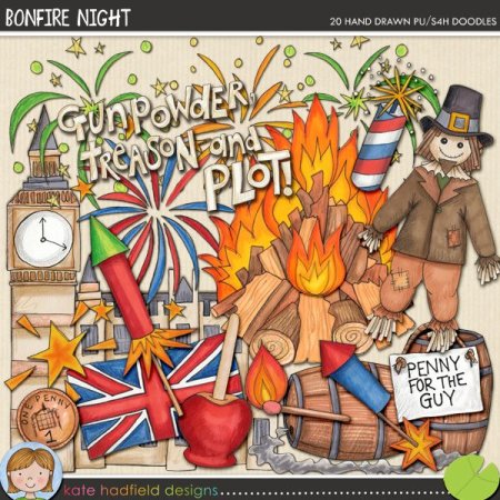 Bonfire Night рисунки