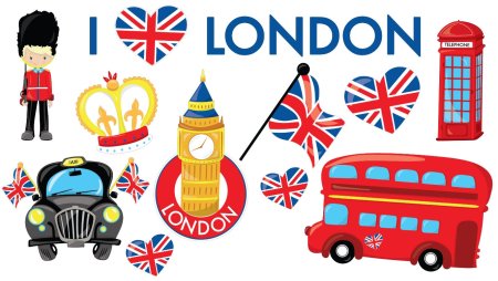 Символы Великобритании для детей