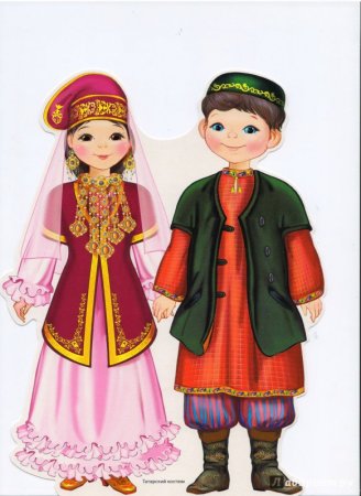 Нац костюмы народов мира Башкирский