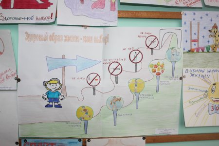 Плакат здоровый образ жизни