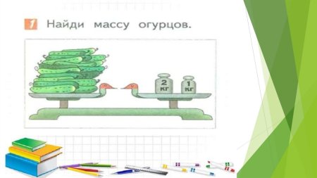 Масса 1 класс