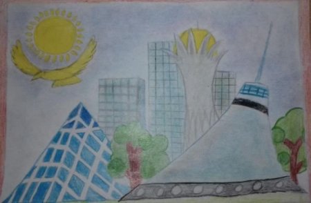 День независимости Казахстана рисунки