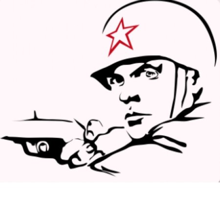 Трафареты к 9 мая