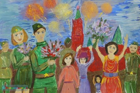 Парад Победы глазами детей