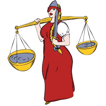 Фемида карикатура