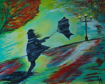 Ветер в изобразительном искусстве