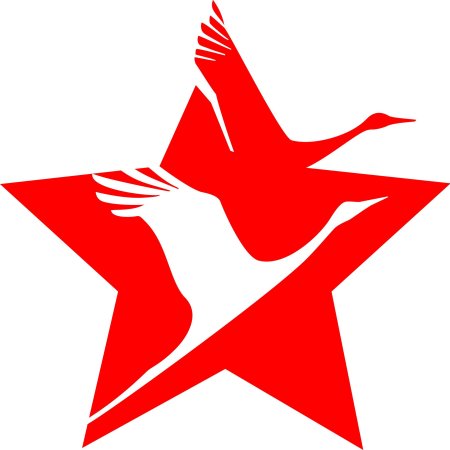 Георгиевская лента с веточкой