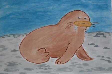 Рисуем моржа