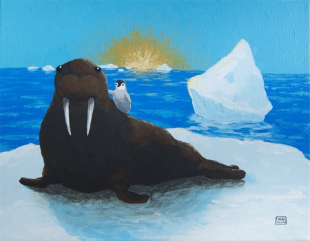 Морж Пингвин белый медведь