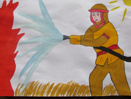 Рисунок на тему война