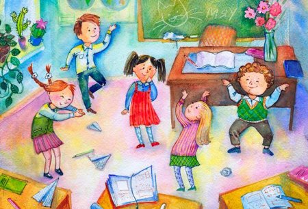 Рисунки на школьную тему