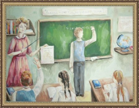 Рисунок на тему школа