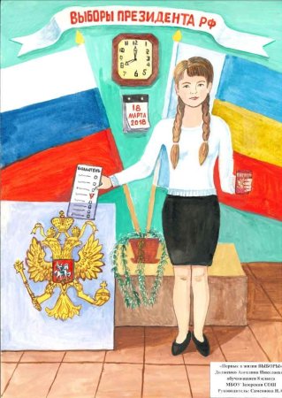 Выборы глазами детей рисунки