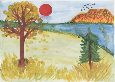 Рисунок осень