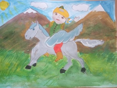 Рисунок ко Дню Республики Башкортостан