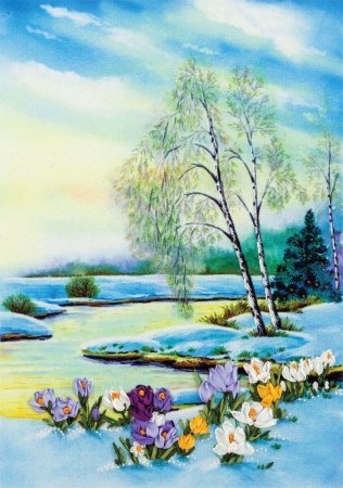 Весенний пейзаж