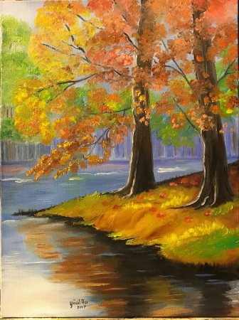 Осенний пийзашрисунок