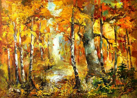 Рисунок на тему осень