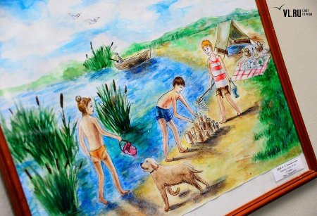 Рисунок как я провел лето