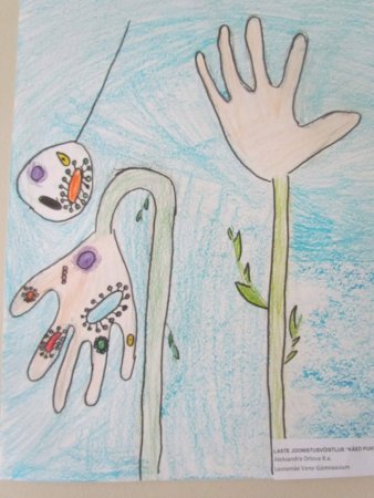 Рисование на тему чистые руки