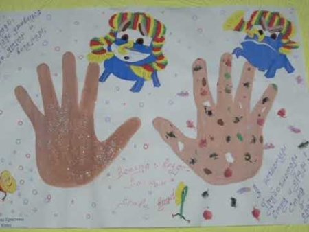 Чистые руки рисование