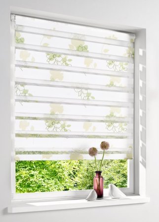 Рулонные шторы день-ночь на пластиковые окна