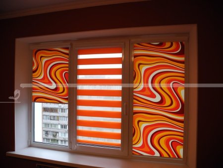 Разноцветные жалюзи