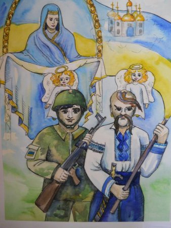 Малюнки на день захисника